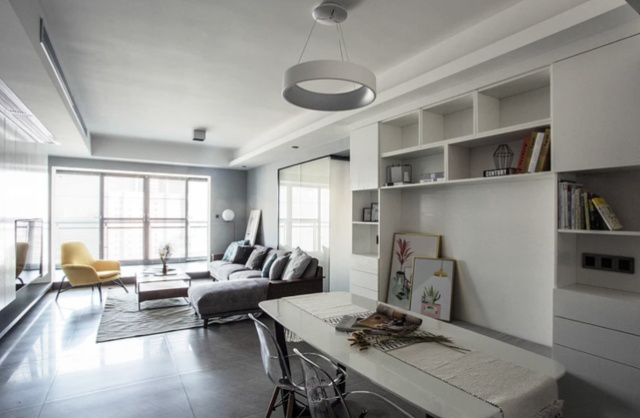 “不买”电视柜，断舍离式装修！入住后邻居懊悔没效仿，晒晒全屋