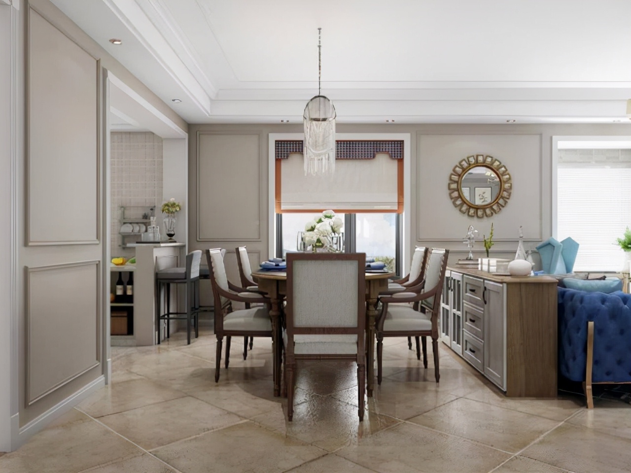 餐边柜要做成什么样子才实用又好看?看看这几款餐边柜设计