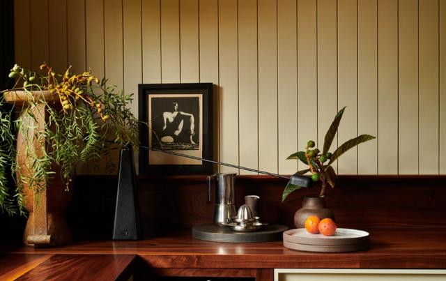 设计师改造的梦想家,百叶窗木墙裙,加州复古味看着温暖心动