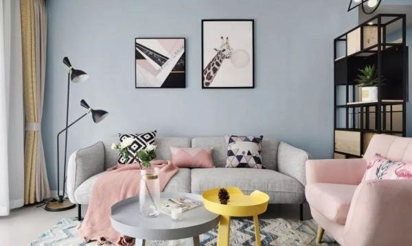 145平北欧风三居室黑板墙+黄色谷仓门,成了餐厅中一道风景线