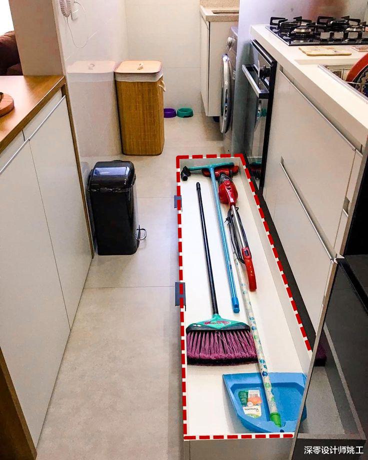 你信不信，仅靠“一掌宽”就能实现家政区，比多打2个柜子都管用