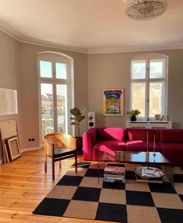 柏林三胎妈妈晒亲手布置的家,色彩搭配家具组合让人沉醉,大爱了