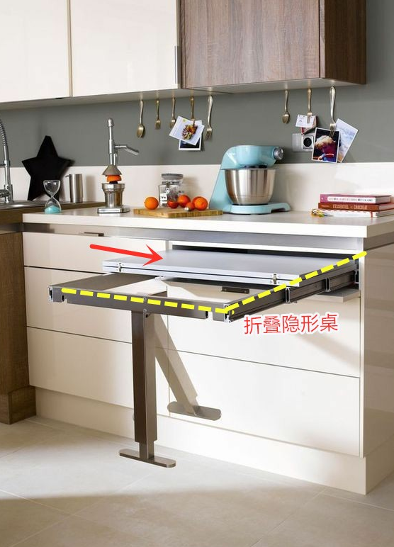 餐厨空间小就该做成这样,一体化设计立省10㎡,邻居都来偷偷学!