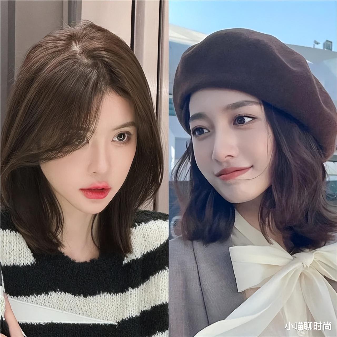 热依扎 比“锁骨烫”还火的发型来了!它叫“齐肩卷”,不挑人还巨显脸小