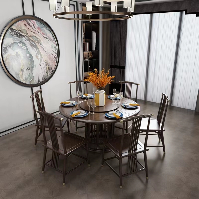 新中式家具内敛、清新素净,展现着幽幽的氛围之美