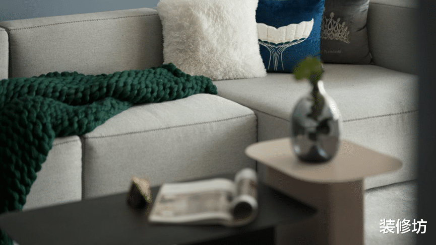 北欧风的新家，用色彩去勾勒空间，展现极简风的魅力