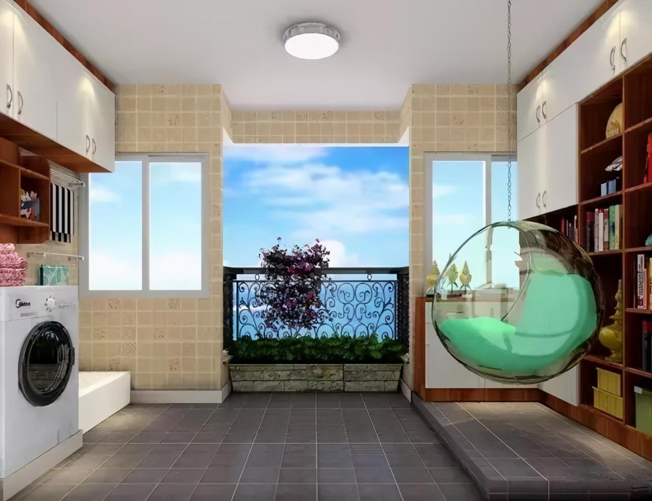 新邻居一来就把阳台这样装,真是太实用了,整个小区都纷纷来效仿!