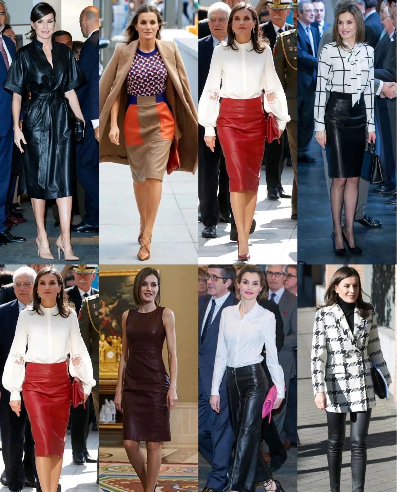 手提包|莱后的好品味不只在衣品上,还在选包上,既职业又时尚还优雅