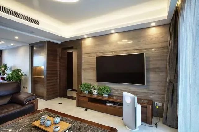 130平新房,漂亮的让人嫉妒,头一回见这么上档次的客厅!