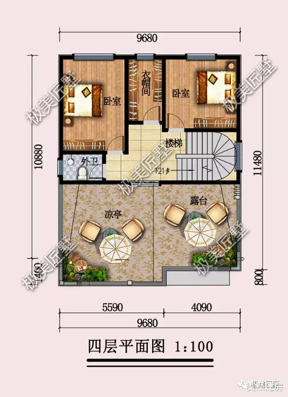 开间九米多看看这款,大气现代风的设计,真是好看极了