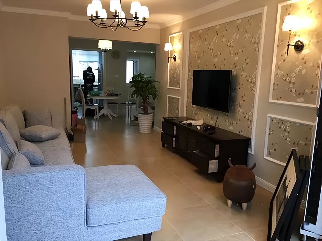 我家新房装修是用砖夹的橱柜,省钱又实用,从外观上能看出来吗?