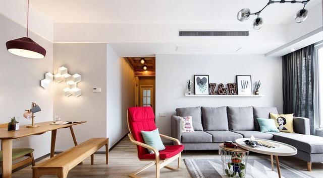 15万装北欧风清新两居,这效果四白落地也值了!