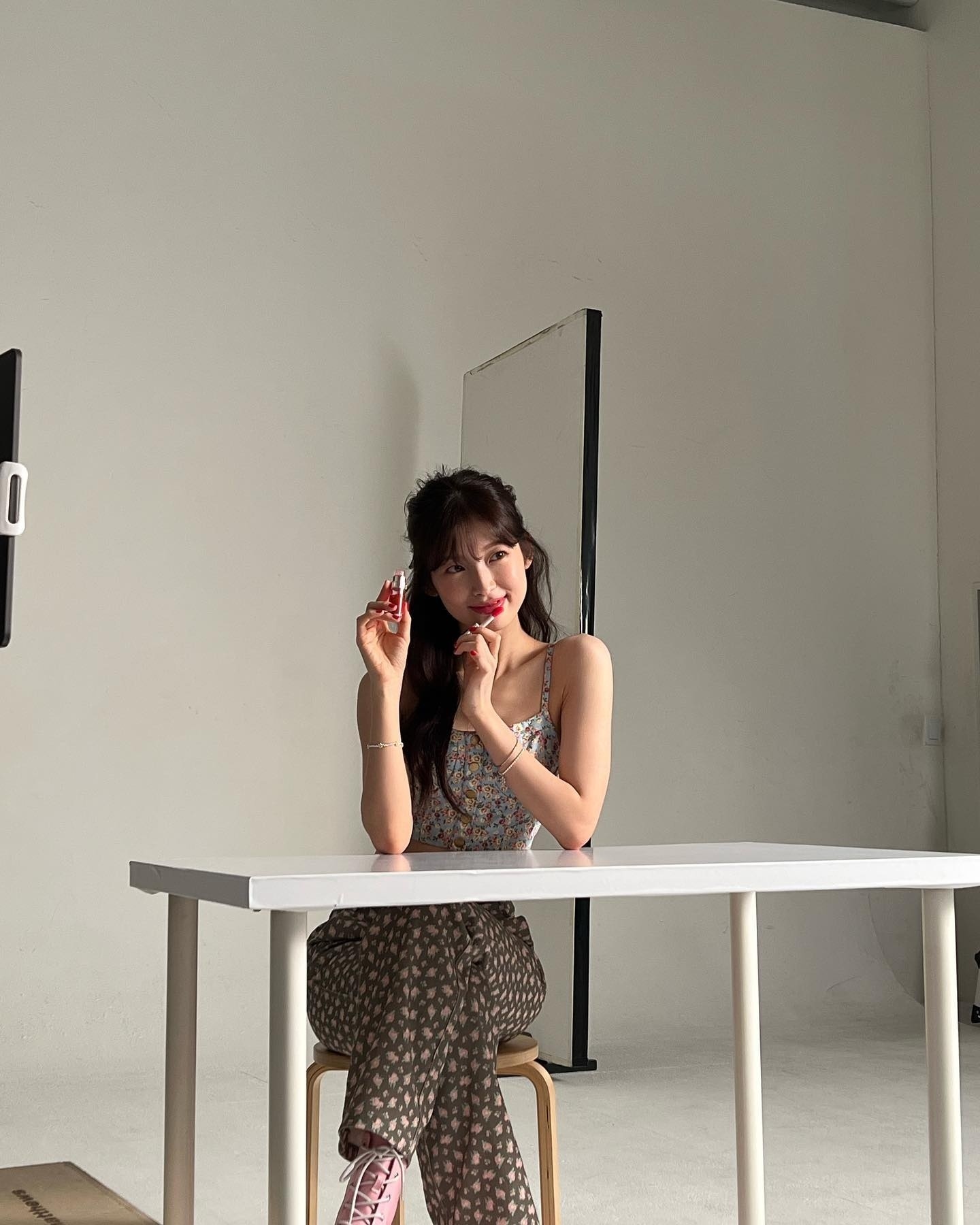 崔乂园|清爽的露脐上衣，23岁韩国女星崔乂园，纯真可爱，充满活力