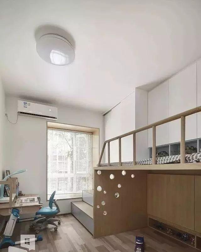 时下流行的儿童房装修案例,既好看又不会太幼稚,可以从小住到大