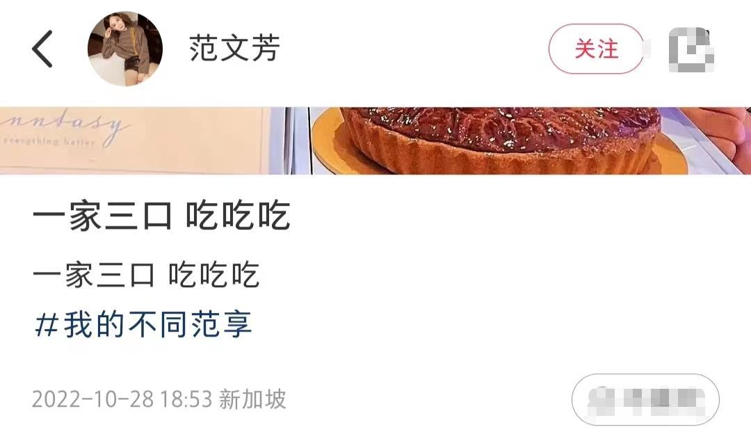 范文芳|新加坡第一美范文芳晒全家福！索吻老公秀恩爱，8岁儿子长相似爸