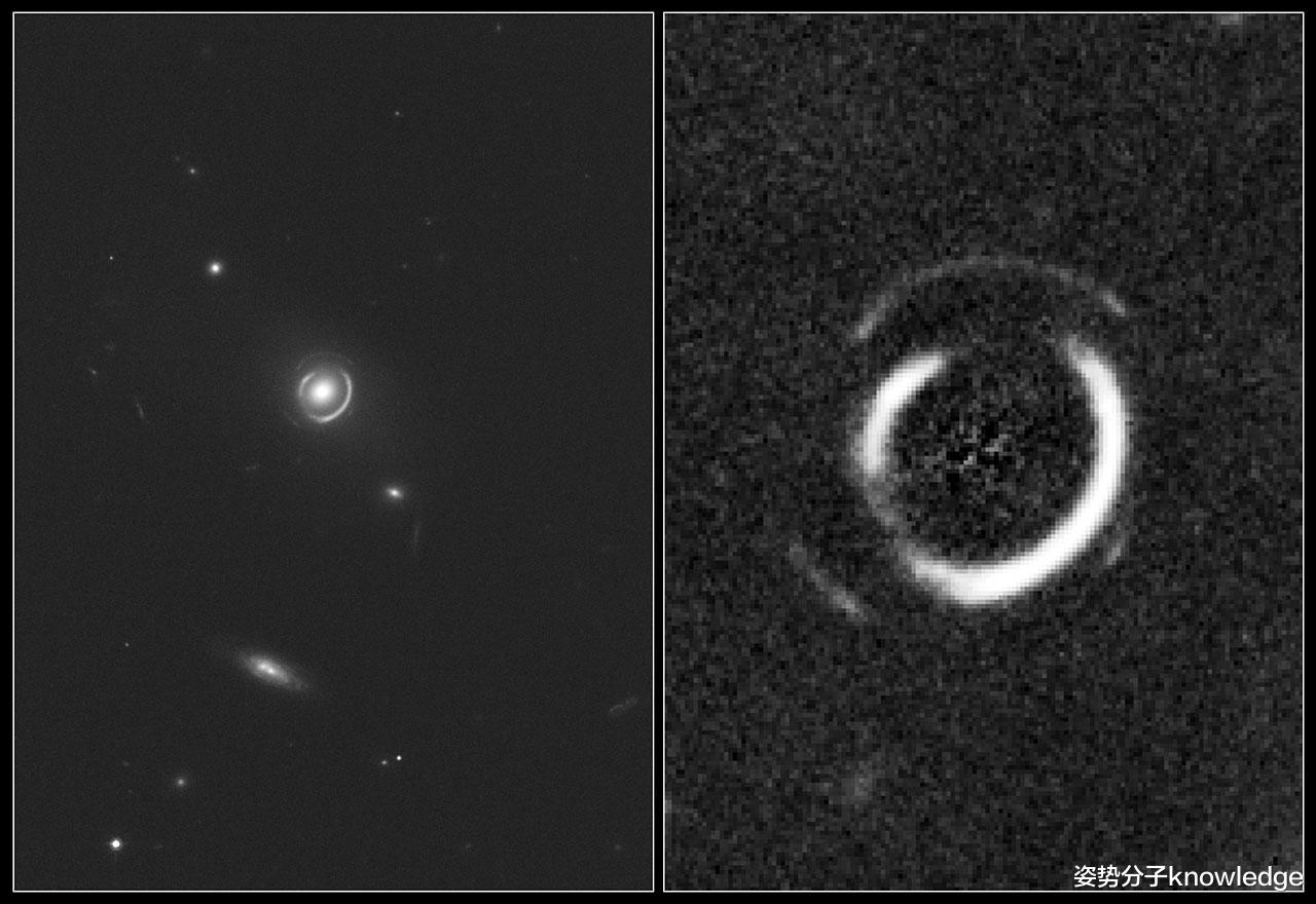 120亿光年外,遥远星系产生最完美的爱因斯坦环!这是什么现象