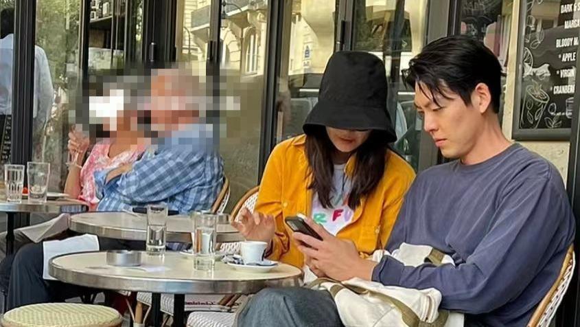 金宇彬|金宇彬申敏儿巴黎被偶遇，相恋七年甜蜜如初恋，颜值超高好般配