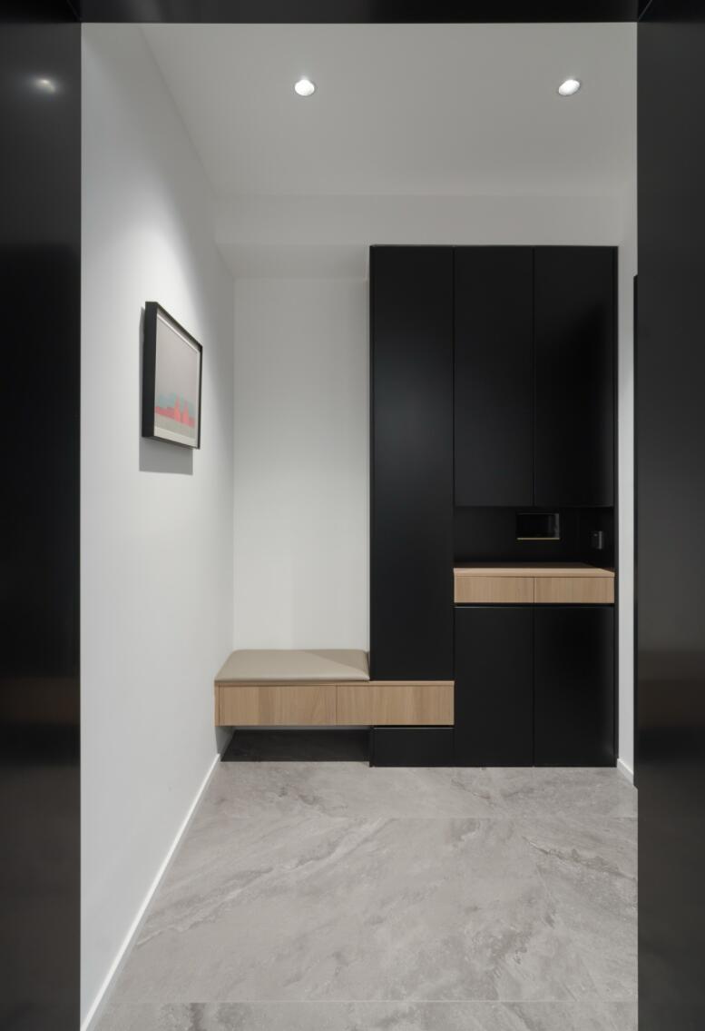 黑白调不愧是最经典的色彩搭配!看了她家,才知道有多高级