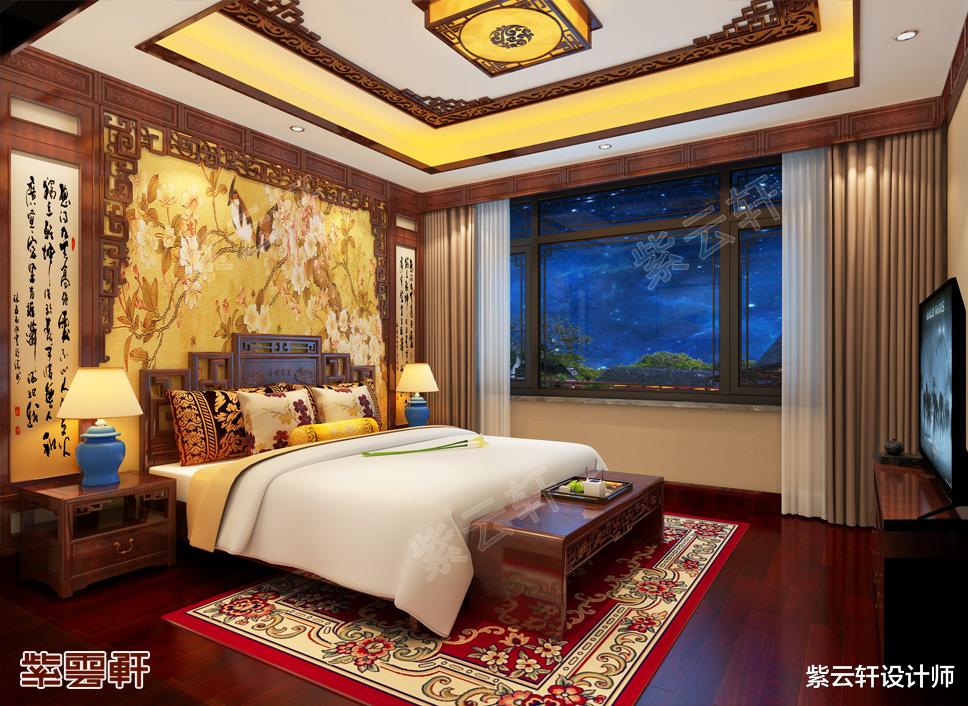 独具古典特色的别墅装修，融合传统元素，一步一景蕴藏四季