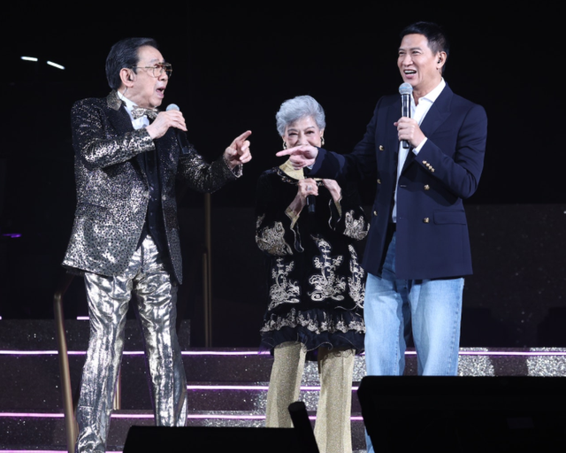 罗兰|众星为罗兰庆生,88岁“鬼后”满头白发精神好