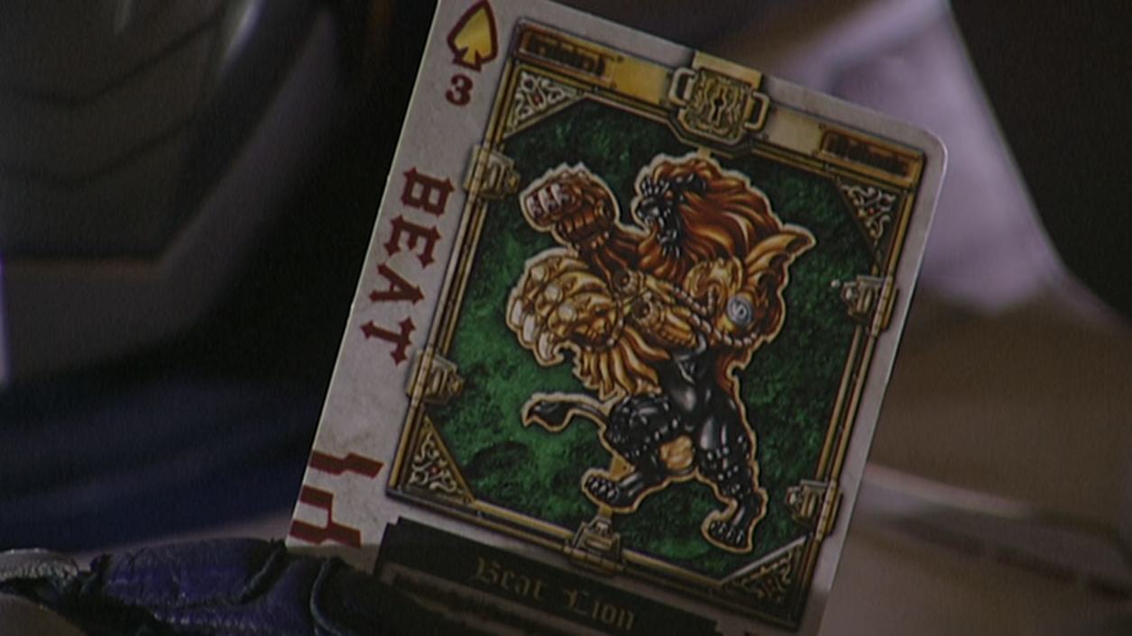 狮子|假面骑士剑:狮子不死兽惨遭伊坂控制,毫无作为就成了剑崎的手牌