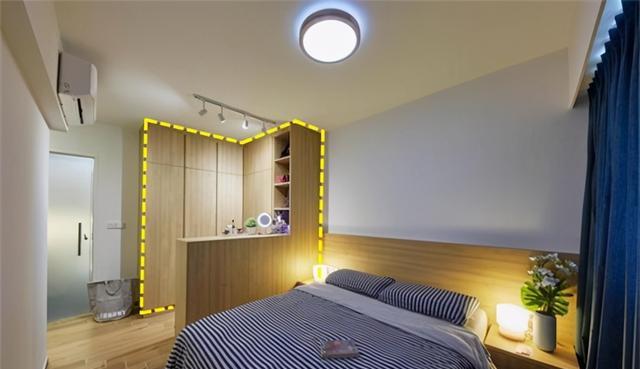 一字型衣柜无法满足收纳需求,这次换成步入式,抵得上一个衣帽间