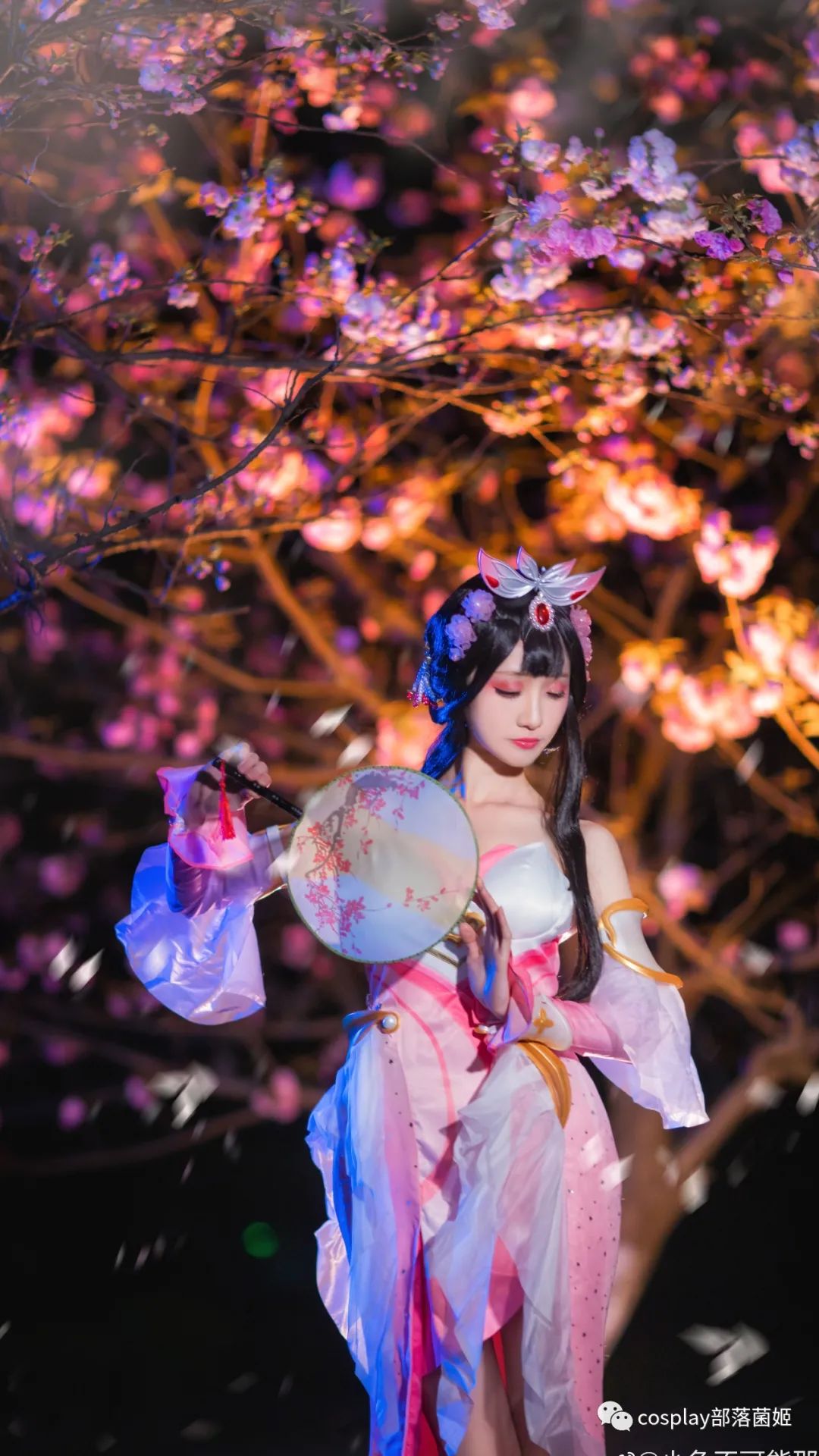 甄姬|cos：王者榮耀甄姬游園驚夢cos正片@小魚