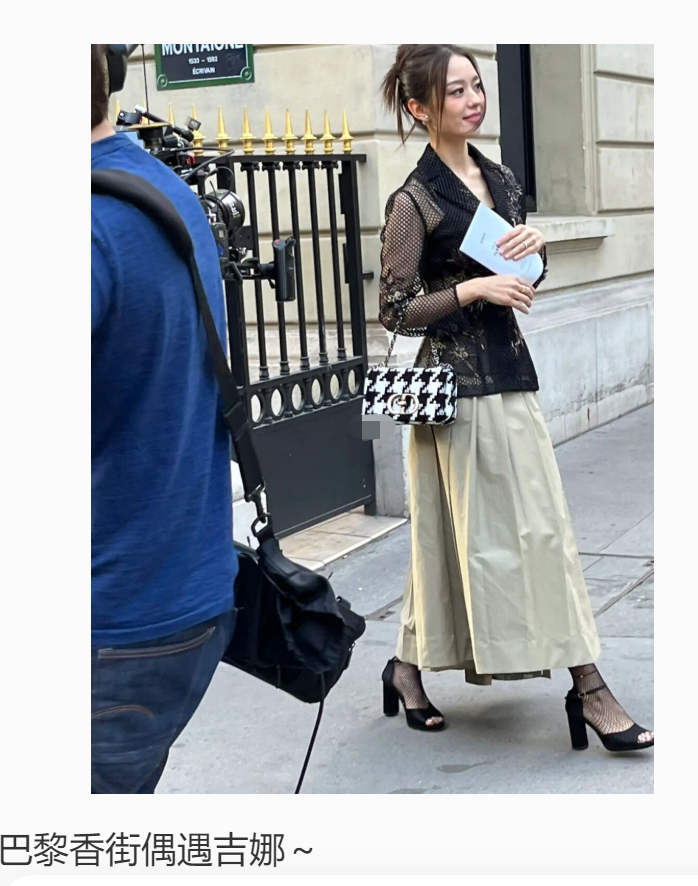 吉娜·爱丽丝|郎朗老婆国外工作被拍！穿透视衣渔网袜被嘲土气！