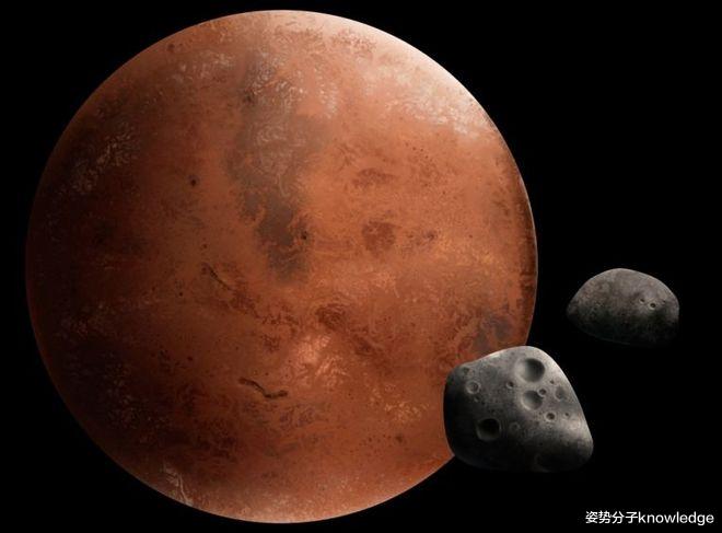 火星上的日食是什么样的?两颗卫星两种日食,和地球完全不一样!