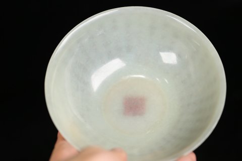 红木|旧藏 晚清和田玉餐具一套