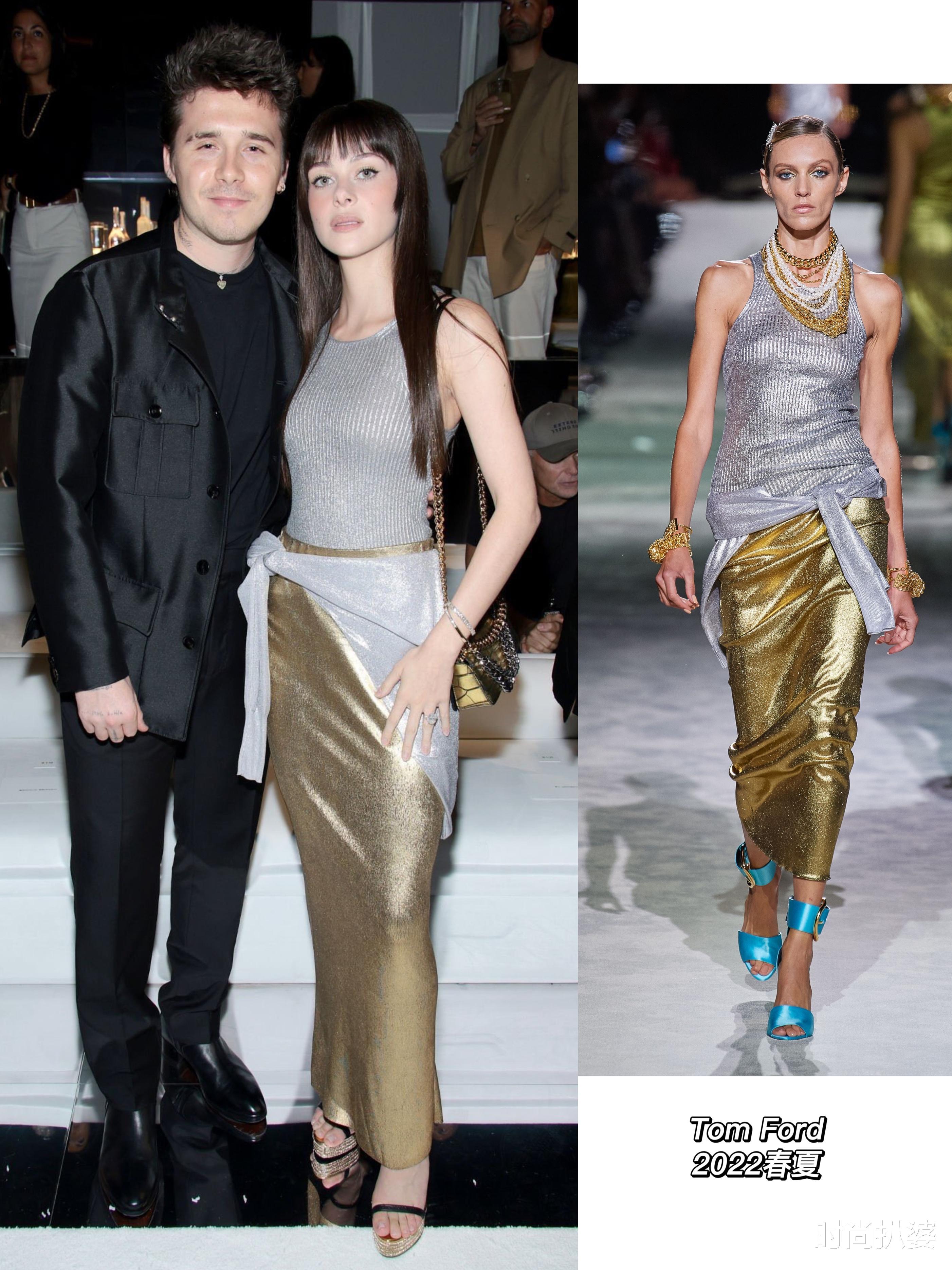 高圆圆|头排看秀,高圆圆大背头配西装,安妮海瑟薇齐刘海造型引发回忆杀