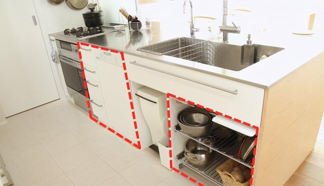 跟韩国博主学厨房整理技巧,橱柜抽屉换成3个拉篮,能收纳能沥水