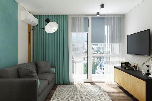 这样的装修头一次见,时尚简约风的小户型,室内设计非同一般