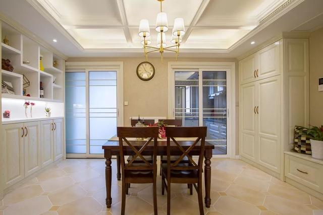 116方米的新房,花重金打造的美式风格,装修效果超感人