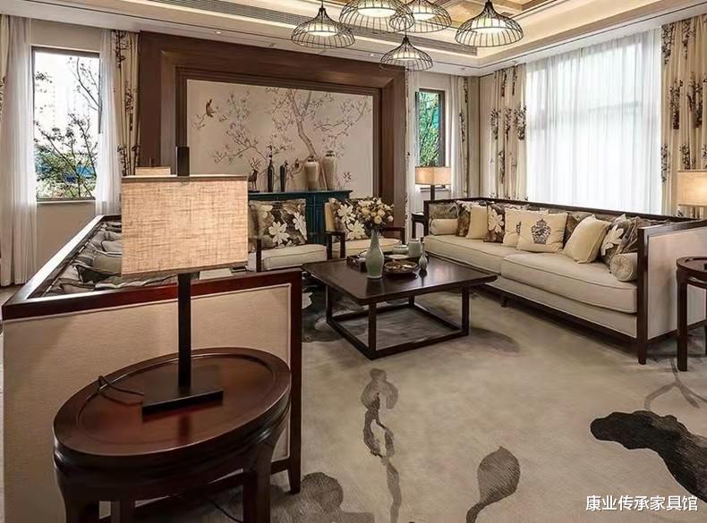 这套新中式方案,演绎出意韵悠长的古韵风情