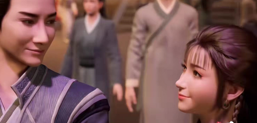 韩立|凡人修仙传新画面曝光，陈巧倩换装回归，踩高跷好评，团战抢先看