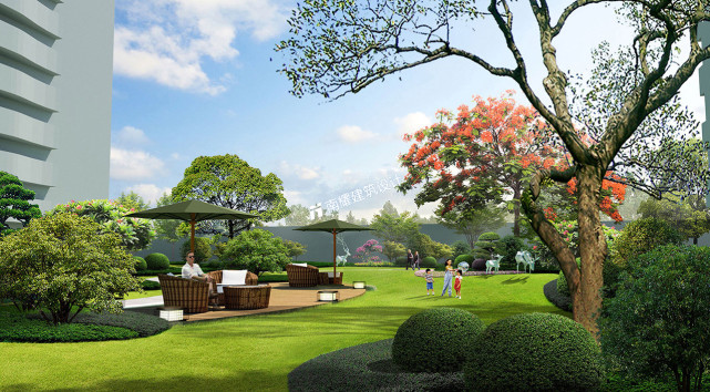 住宅小区园林景观植物合理配置对策 南耀建筑设计