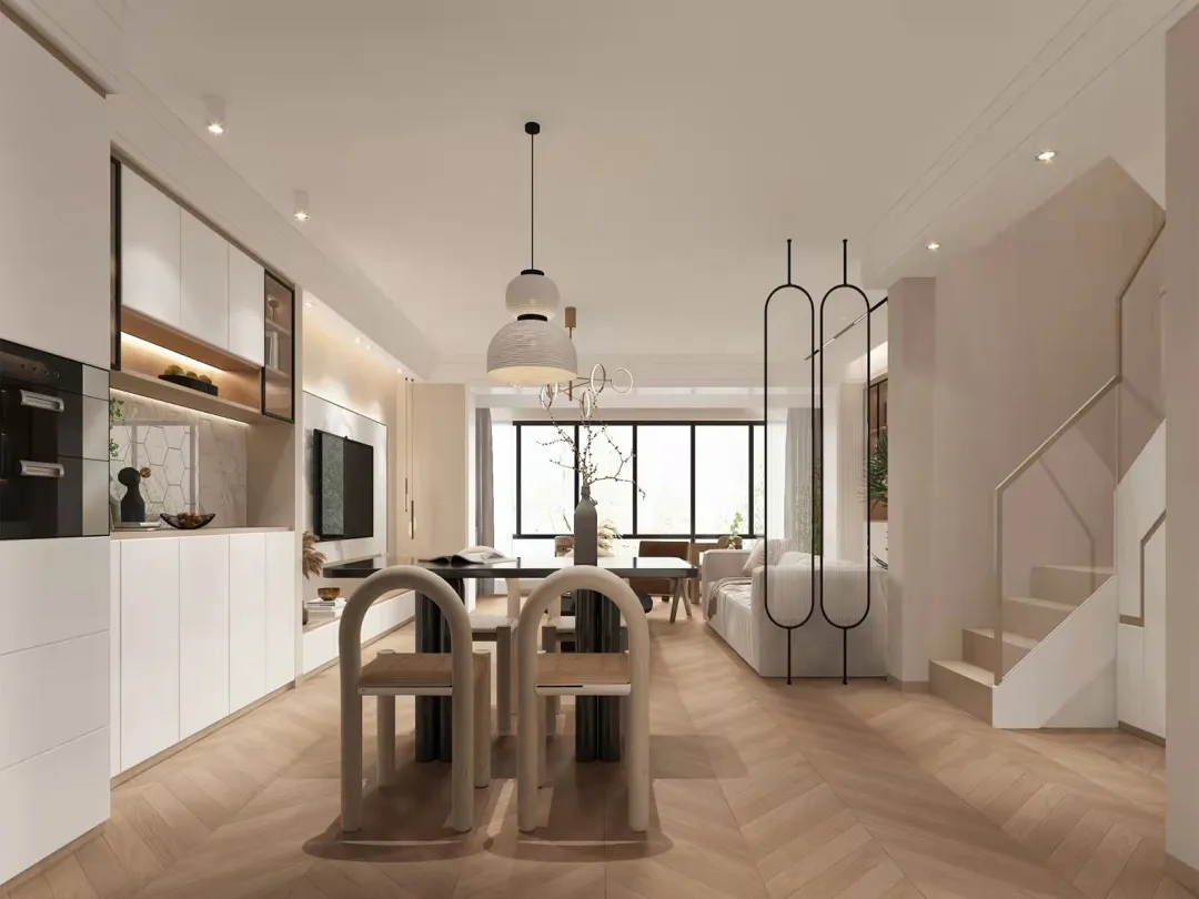 【鲁班装饰】林肯公园130㎡简约风格,干净明亮