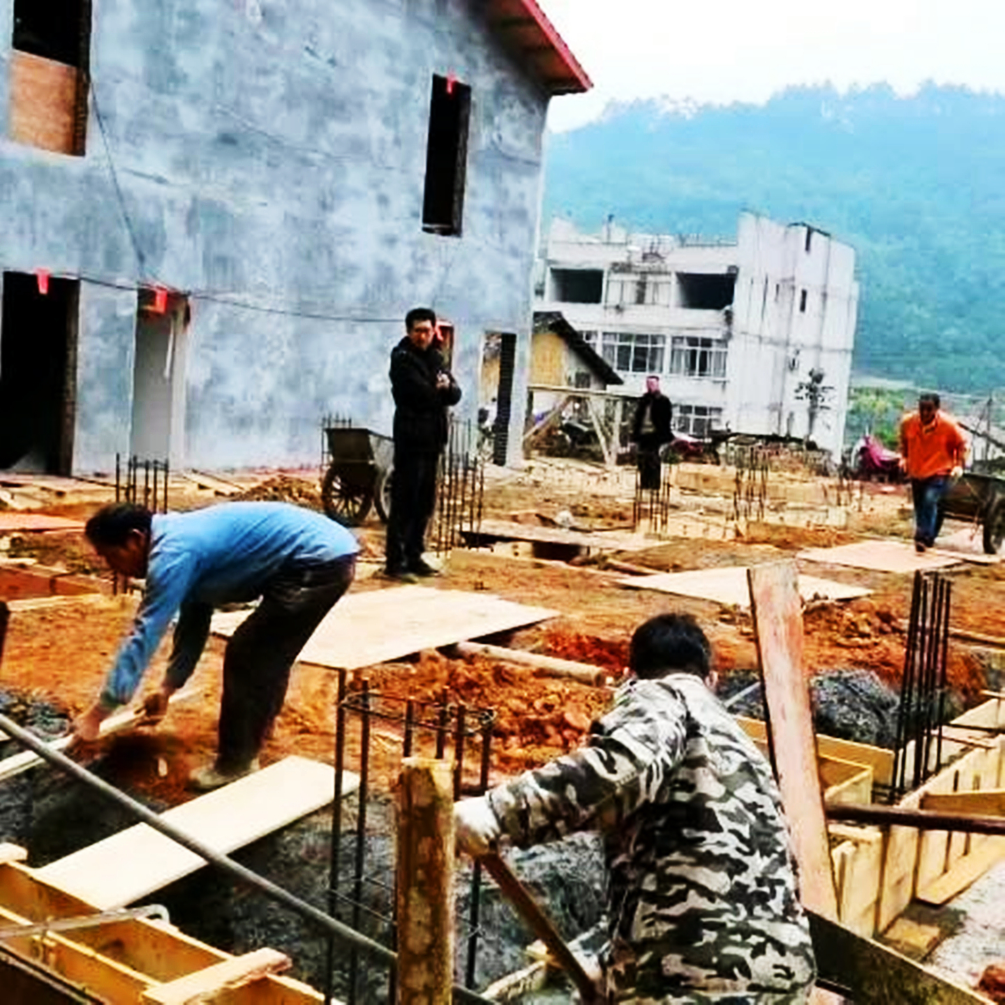 老家建房记：费心费力还费钱，一路走来，痛并快乐着