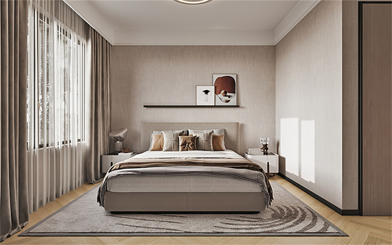 现代轻奢式暖色调,为家庭注入温暖