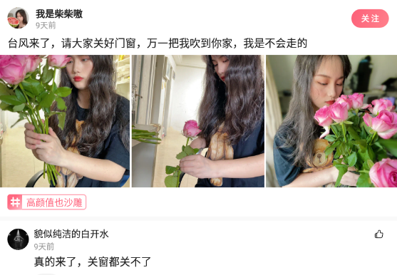 神回复：台风来了，请大家关好门窗，万一把我吹到你家，我是不会走的。