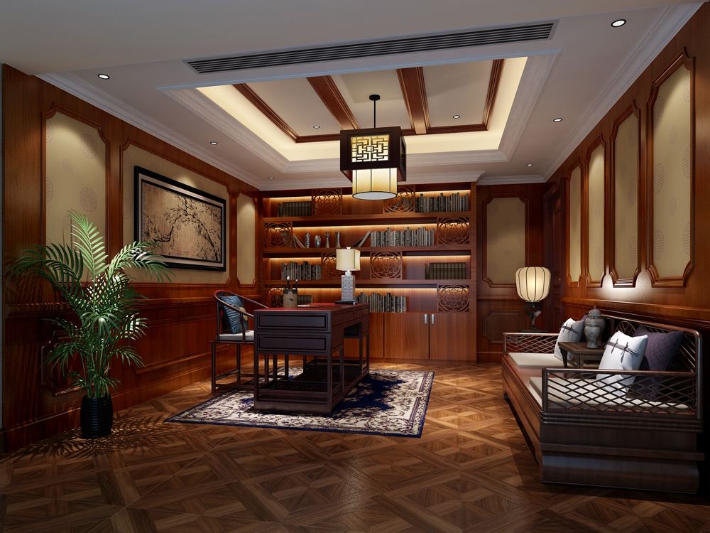 中式红木装修,彰显传统中式装修的厚重与大气