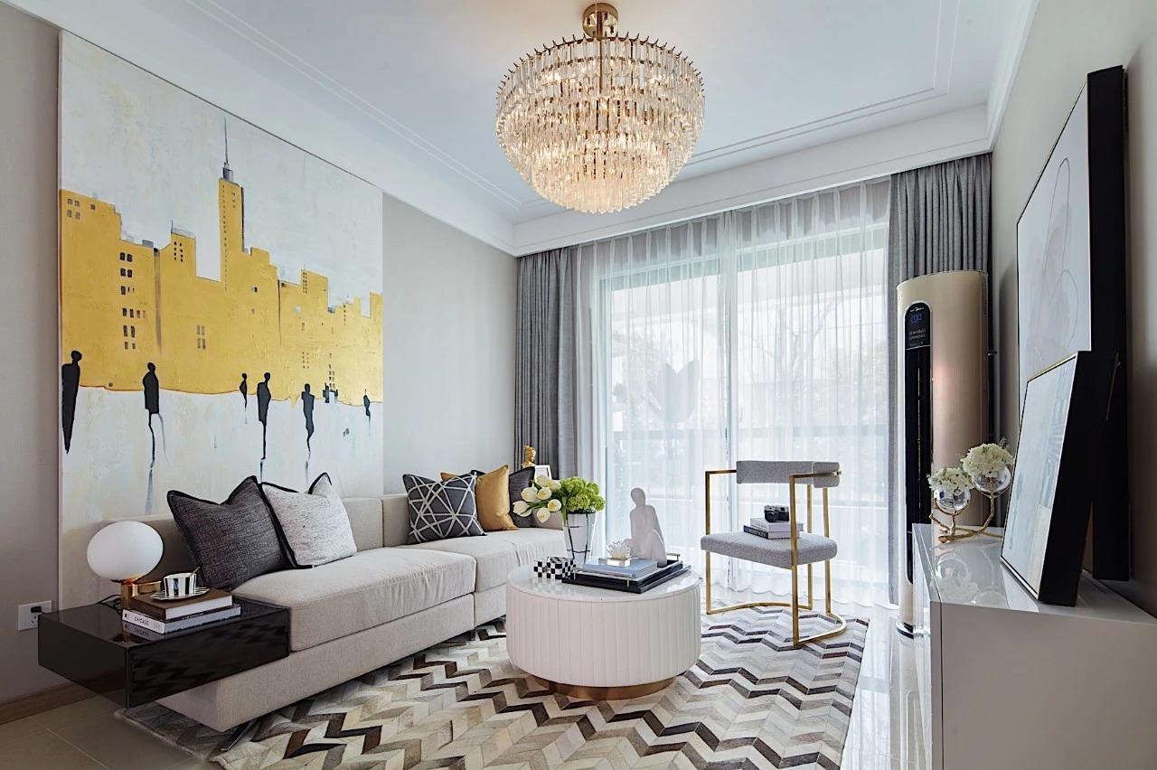 92平现代风二居室带来的归属感,就是自己喜欢的家的样子