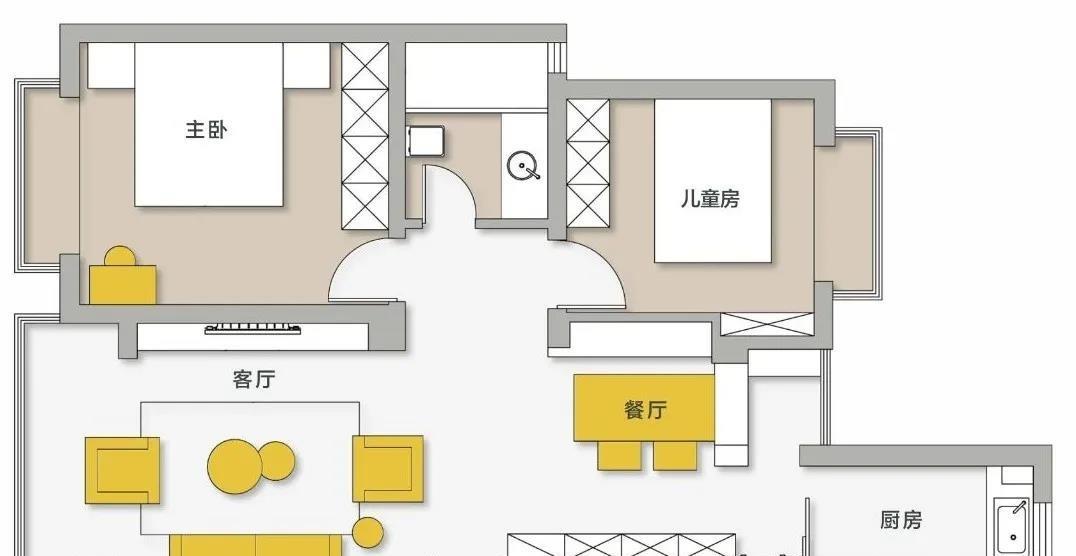 参观表妹豪掷28万装的婚房,经典H户型,这小资格调也太浪漫了!