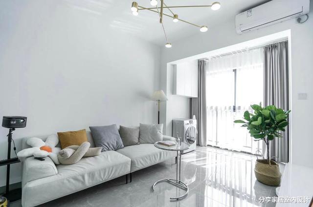 看了这个家才知道,这才是真正的极简装修,全屋刮大白墙很好看!