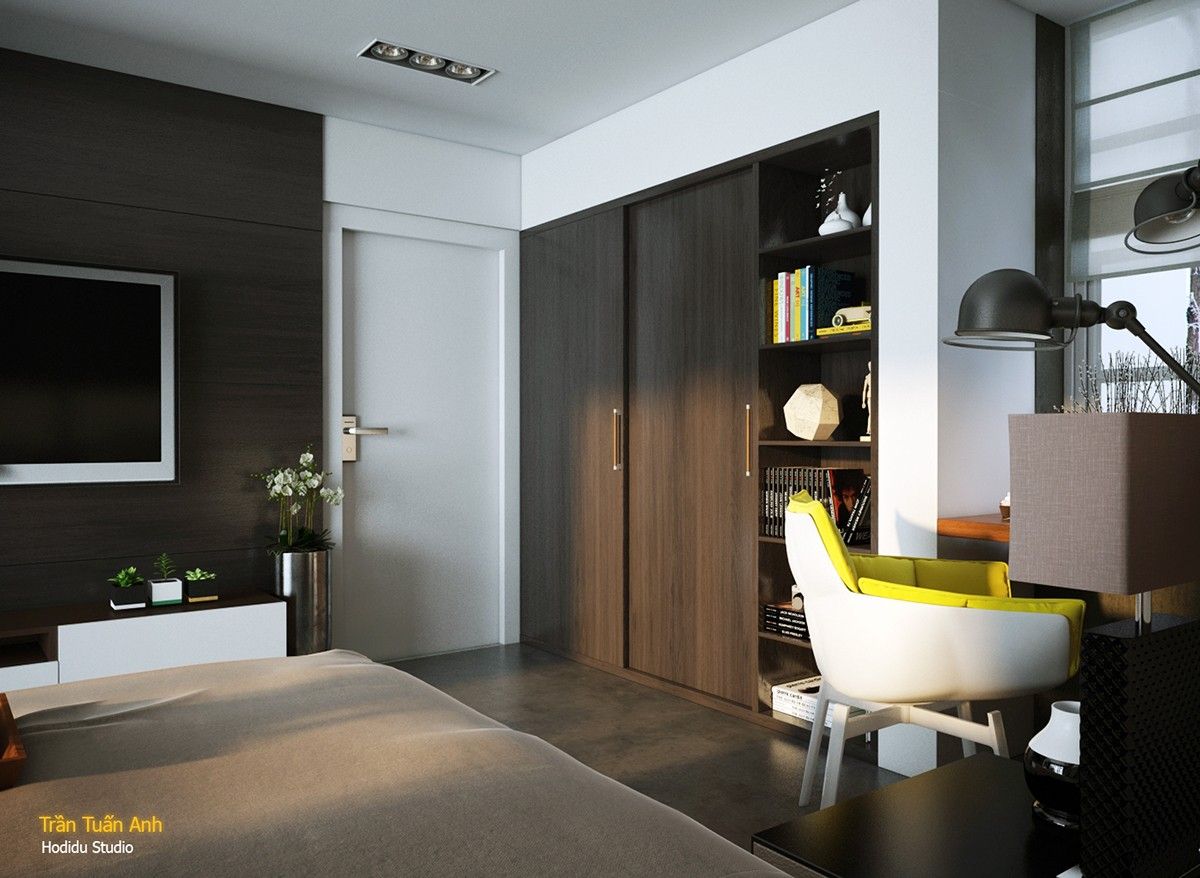 7 间卧室富有表现力的卧室装修