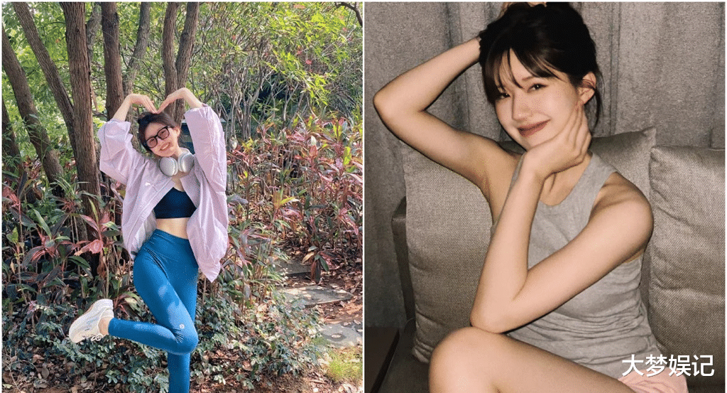 赵露思|23岁赵露思笑比爱心,意外露出纤腰腹肌迷翻粉丝