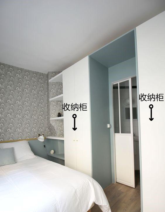 真聪明,门洞两侧向外挤出40cm宽,学会这招,实现双柜收纳多10㎡