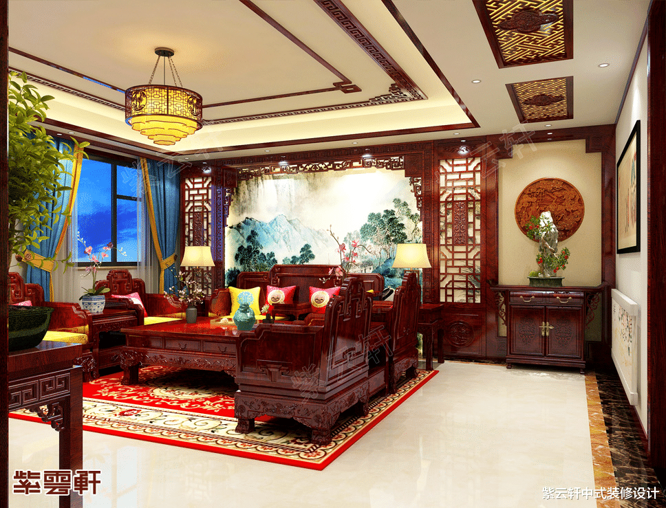 实现了中式别墅自由要怎么装修,一定要看看