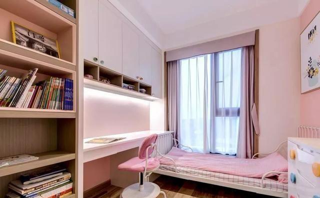 117㎡三居室改四居,全屋收纳太逆天了,使用面积直接翻倍!